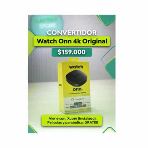 Convertidor Watch Onn 4k Streaming